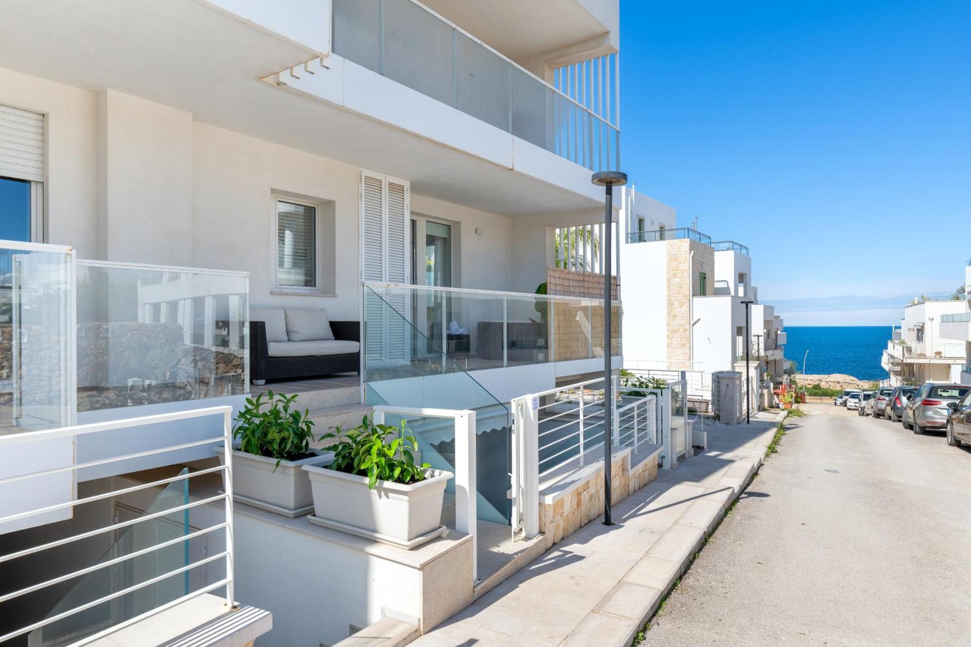 Exclusive Deluxe Apt Up To 6 People & Heated Tub Polignano a Mare Eksteriør bilde
